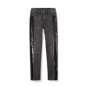 Black Sequin‎ Women's Jeans